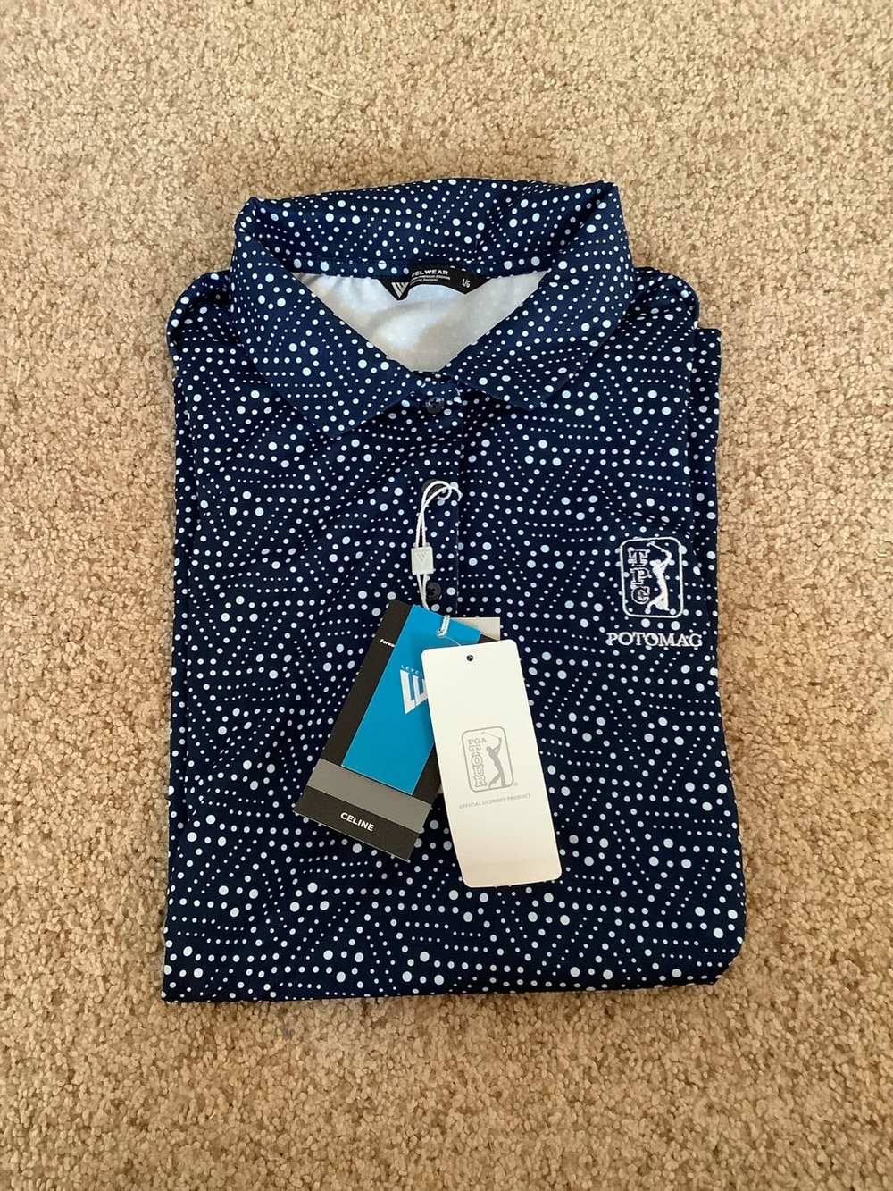 TPC Potomac UV50+ Moisture Wicking Polo